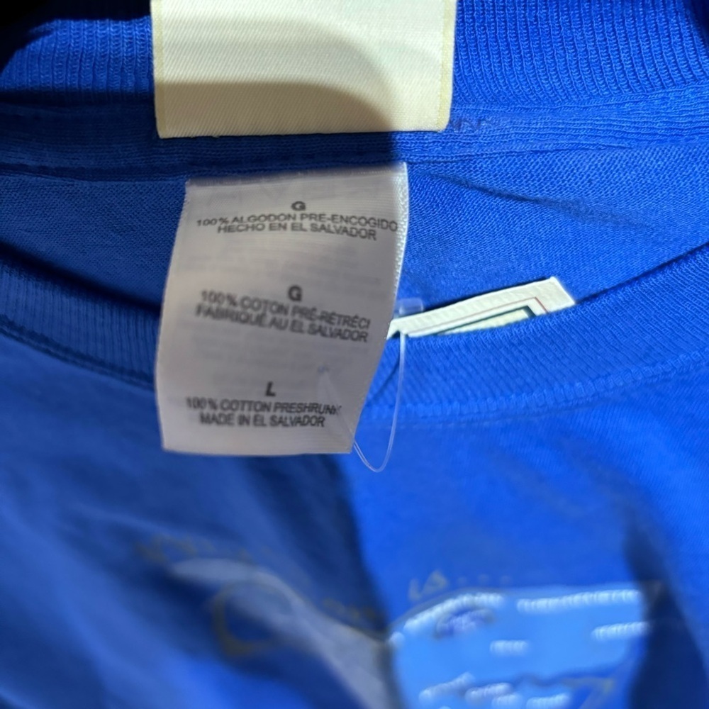 BOGO Oarsman 913  Long Sleeve Blue Graphic Shirt Size L - Picture 6 of 6